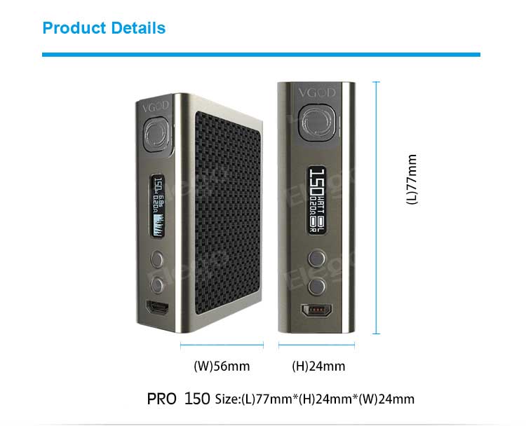 VGOD Pro 150W Box Mod