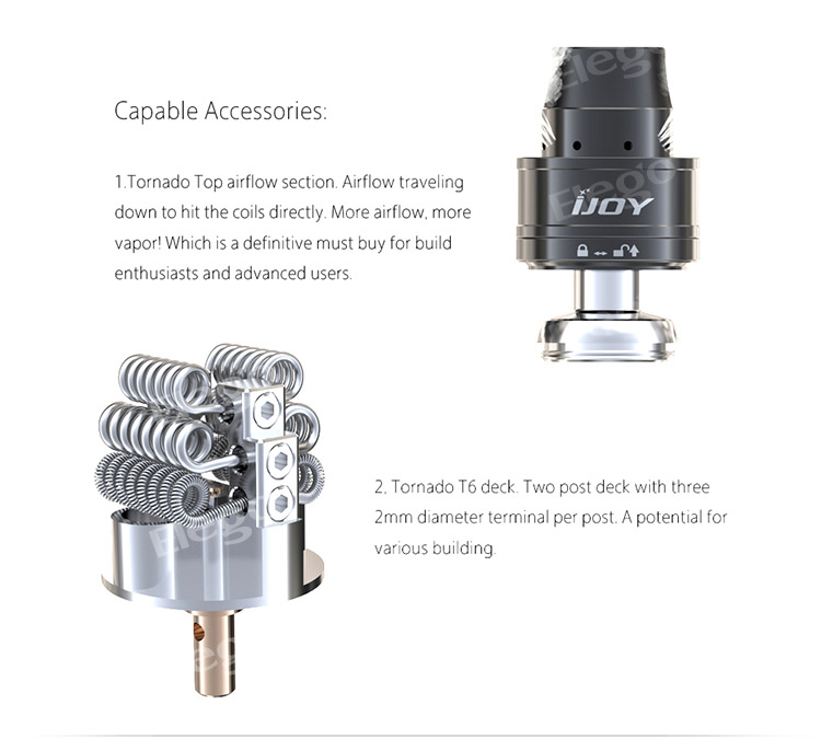  IJOY Tornado RDTA Atomizer