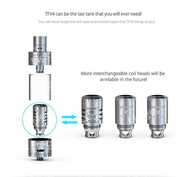 SMOK TFV4 Full Tank Kit 