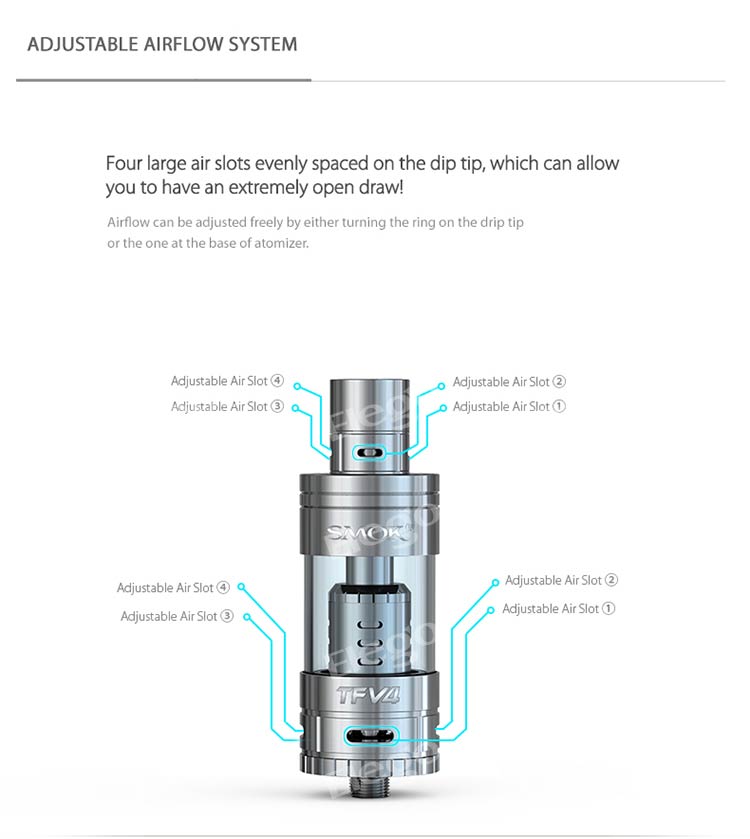 SMOK TFV4 Full Tank Kit 