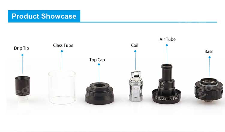 Sense Herakles Pro Sub Ohm Tank Sense Herakles Pro Sub Ohm Tank