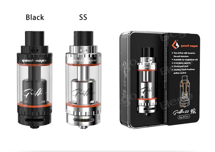 Geekvape Griffin 25 RTA Top Airflow Tank