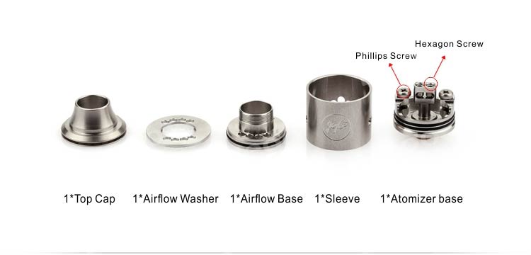 Wismec Indestructible RDA Kit