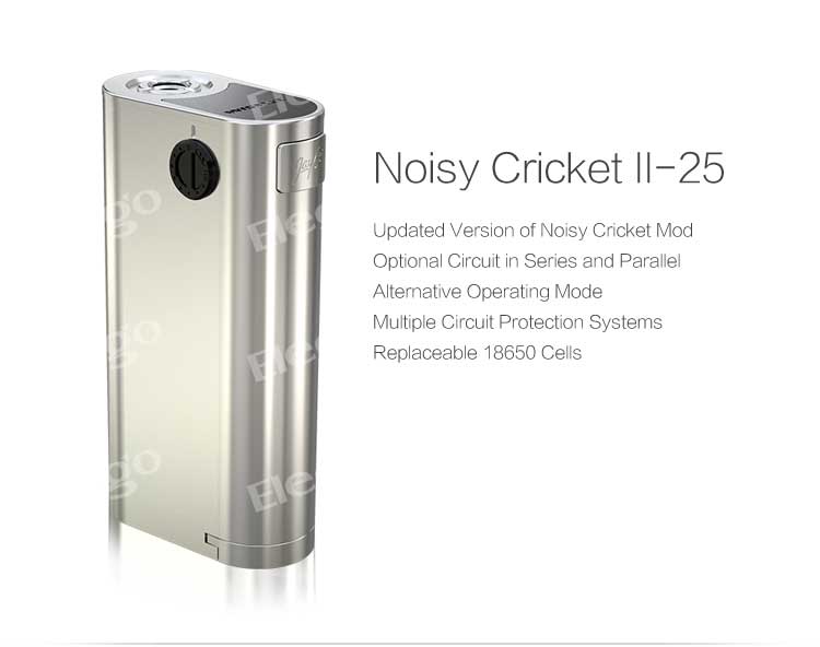 Wismec Noisy Cricket II-25 Mod