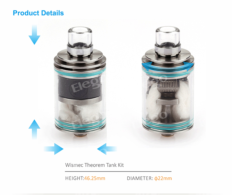 Wismec Theorem RTA Atomizer 