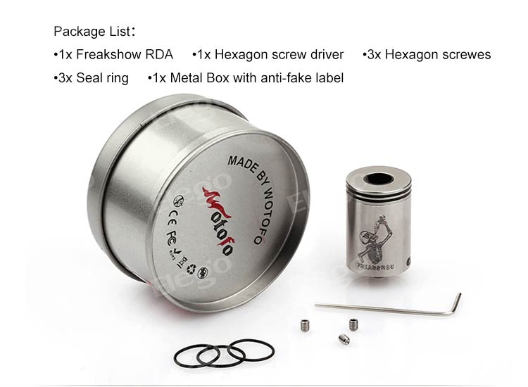 Wotofo Freakshow RDA