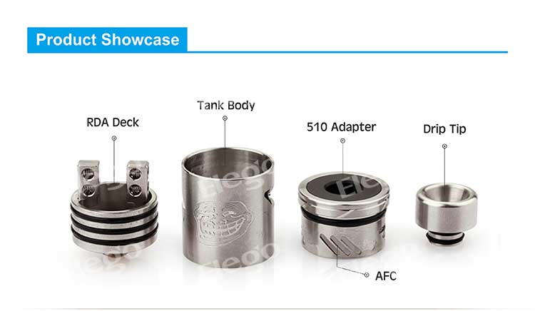 Wotofo The Troll V2 RDA Atomizer Wotofo The Troll V2 RDA Atomizer