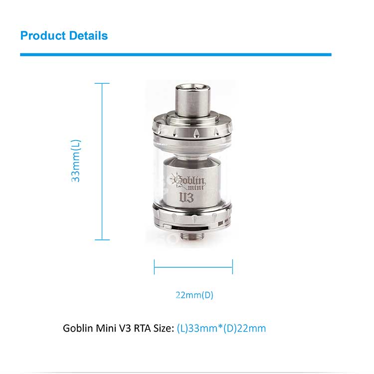 UD Goblin Mini V3 RTA Tank UD Goblin Mini V3 RTA Tank