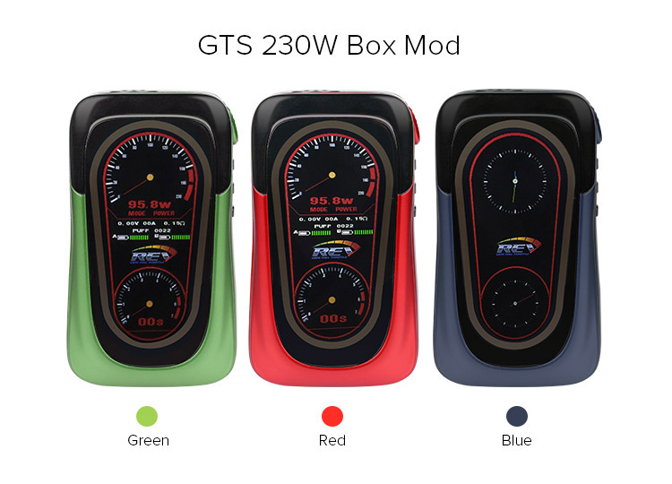 REV GTS 230W Box Mod, Color