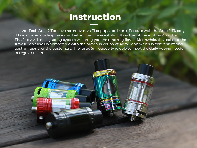 HorizonTech Arco 2 Tank, instruction