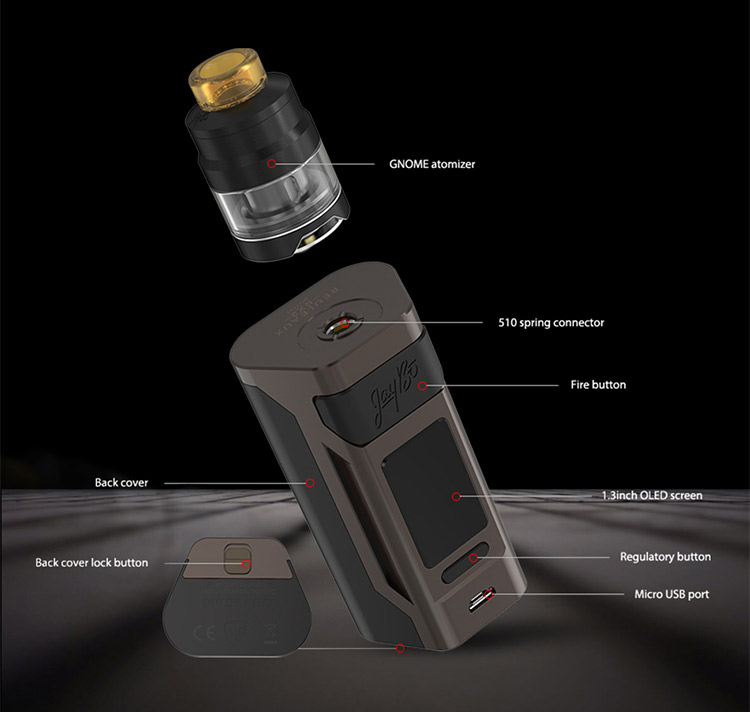 Wismec Reuleaux RX2 20700 Kit, parameter