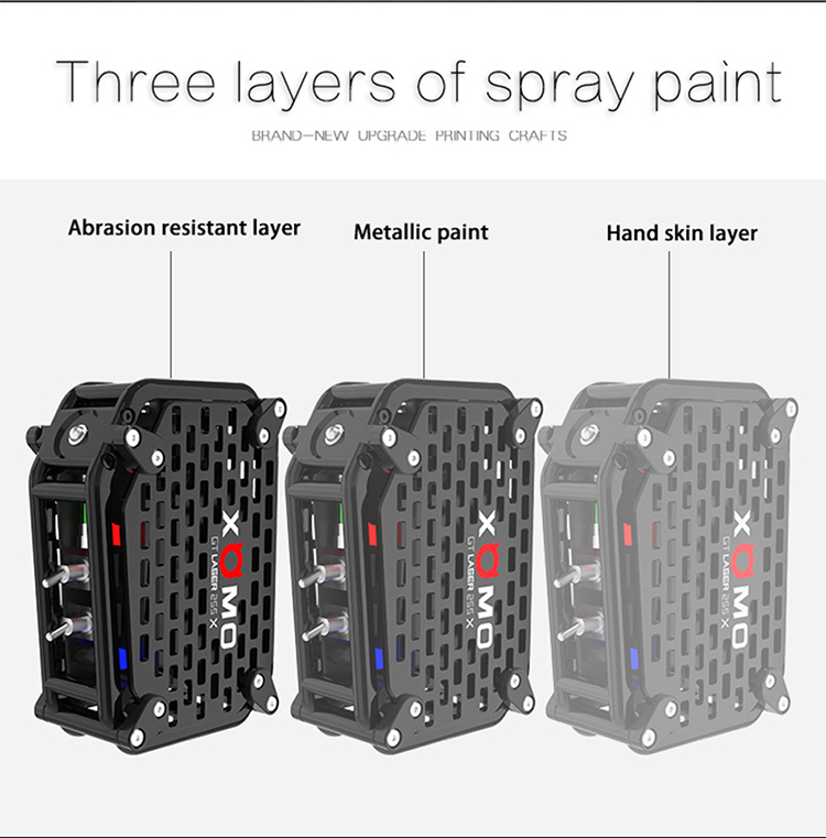 XOMO GT Laser 255X Box Mod, Operation