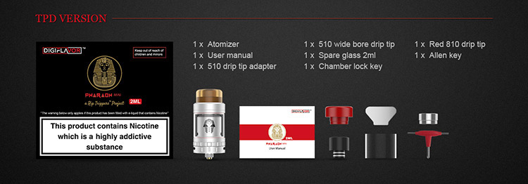 Digiflavor Pharaoh Mini RTA