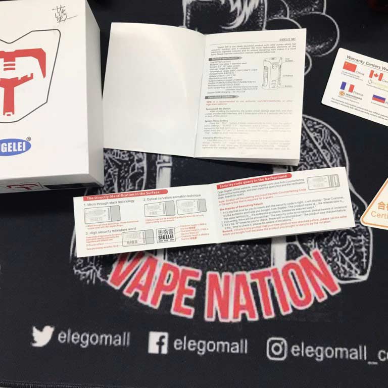 Sigelei MT 220W Box Mod Review
