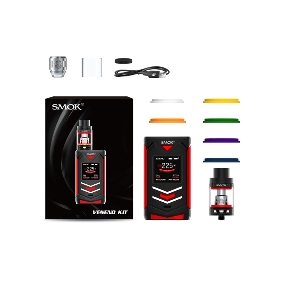 SMOK Veneno 225W TC Kit with TFV8 Big Baby Light Edition - 2/5ml