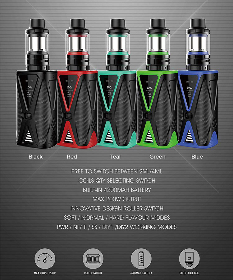 Kanger Spider Kit, Color