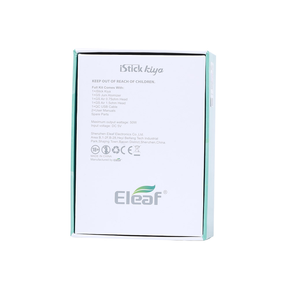 Eleaf iStick Kiya 50W TC Kit with GS Juni - 2ml & 1600mah