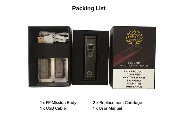 Fundamental Particle Mission Starter Kit, Packing List