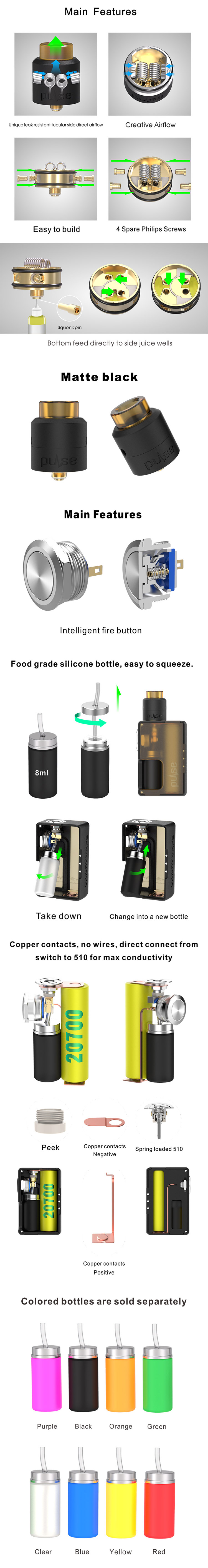 Vandy Vape Pulse BF Kit Operation&Main Feature