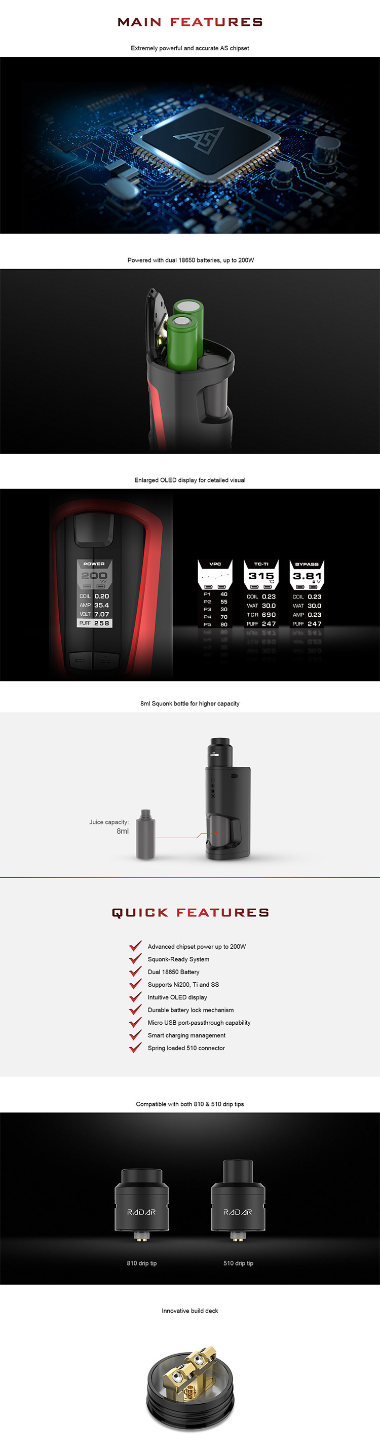 GeekVape GBOX Squonk Kit Main Feature