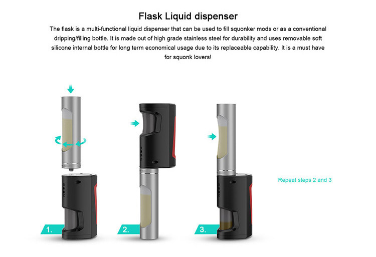 GeekVape Flask Liquid Dispenser Elegomall