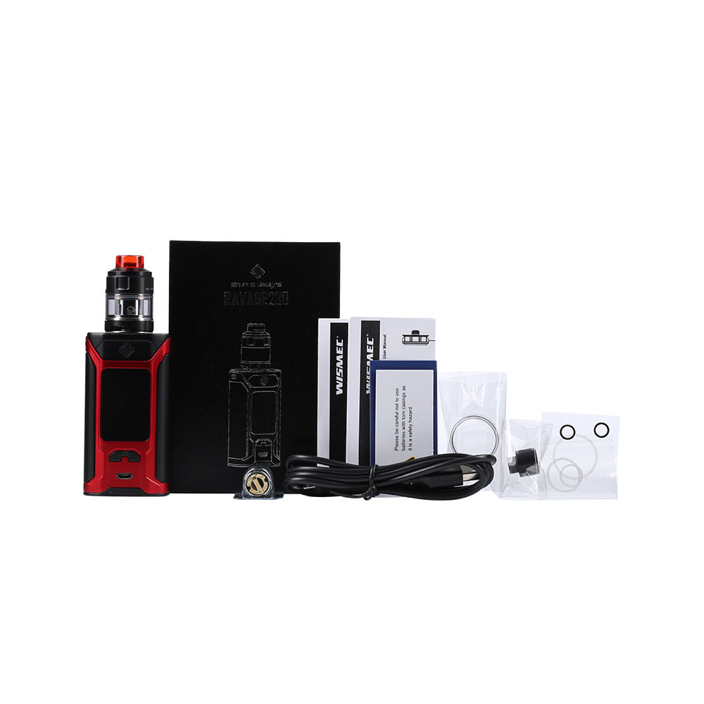 Wismec Sinuous Ravage230 Kit - 2/4ml