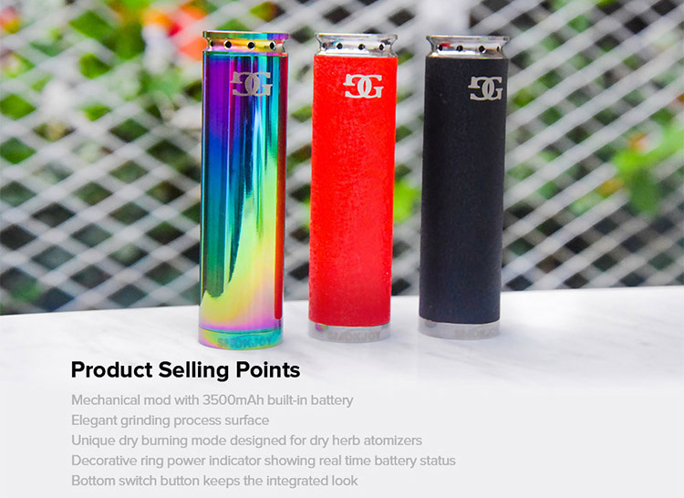 SMOKJOY Gotta God Mech Mod Feature