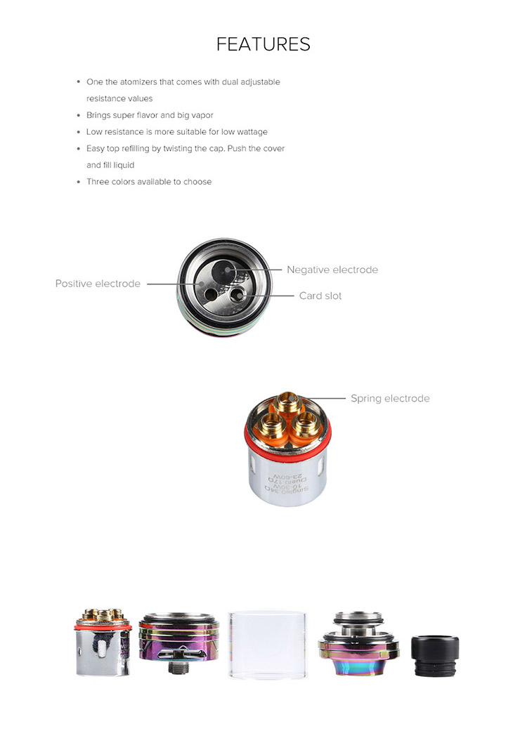 VBRVAPE Boring Tank Feature