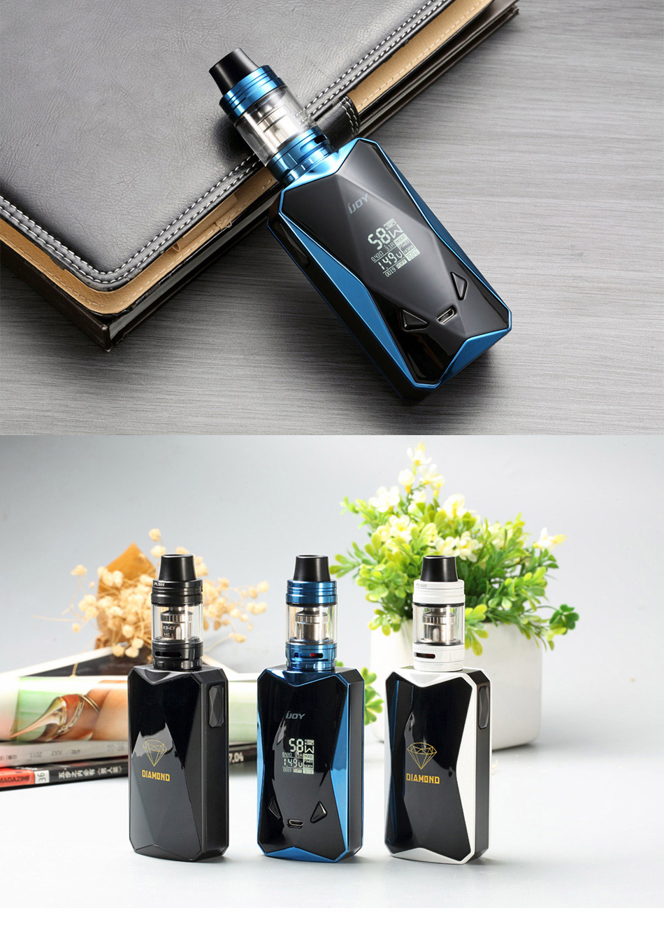 IJOY Diamond PD270 234W Kit Eelgomall IJOY Diamond PD270 234W Kit Eelgomall
