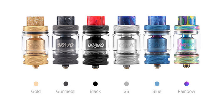 Wotofo Bravo 25 RTA Tank, Color Wotofo Bravo 25 RTA Tank, Color