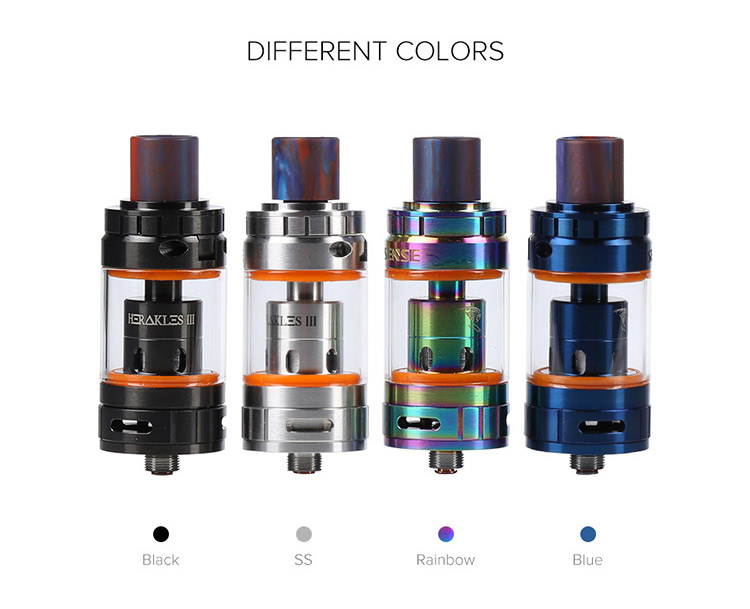 Sense Herakles 3 Sub Ohm Tank Color Sense Herakles 3 Sub Ohm Tank Color