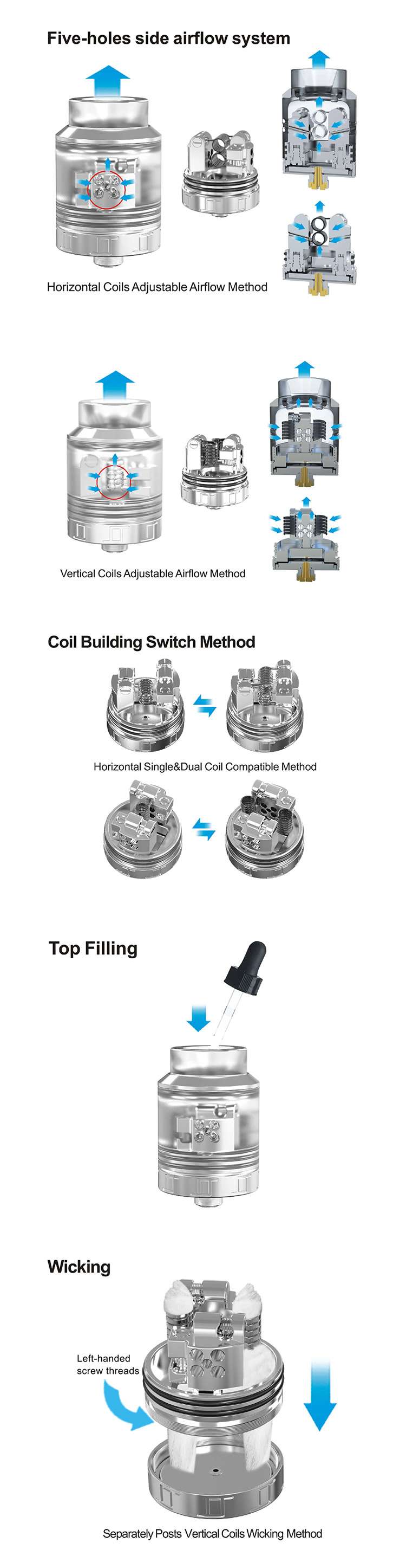 OUMIER VLS BF RDA Tank Feature