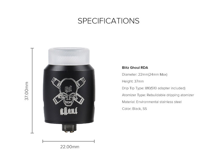 Blitz Ghoul BF RDA Tank Parameter