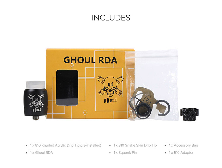 Blitz Ghoul BF RDA Tank Packing List