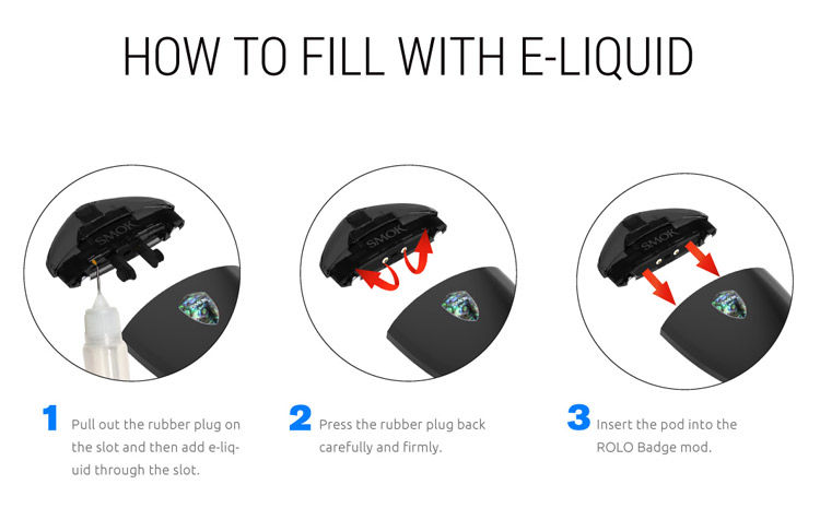 SMOK Rolo Badge Replacement Pod Cartridge