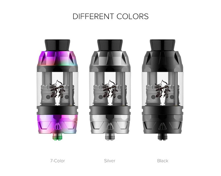 HENGLING Qtank Dual Flavor Subohm Tank Color HENGLING Qtank Dual Flavor Subohm Tank Color