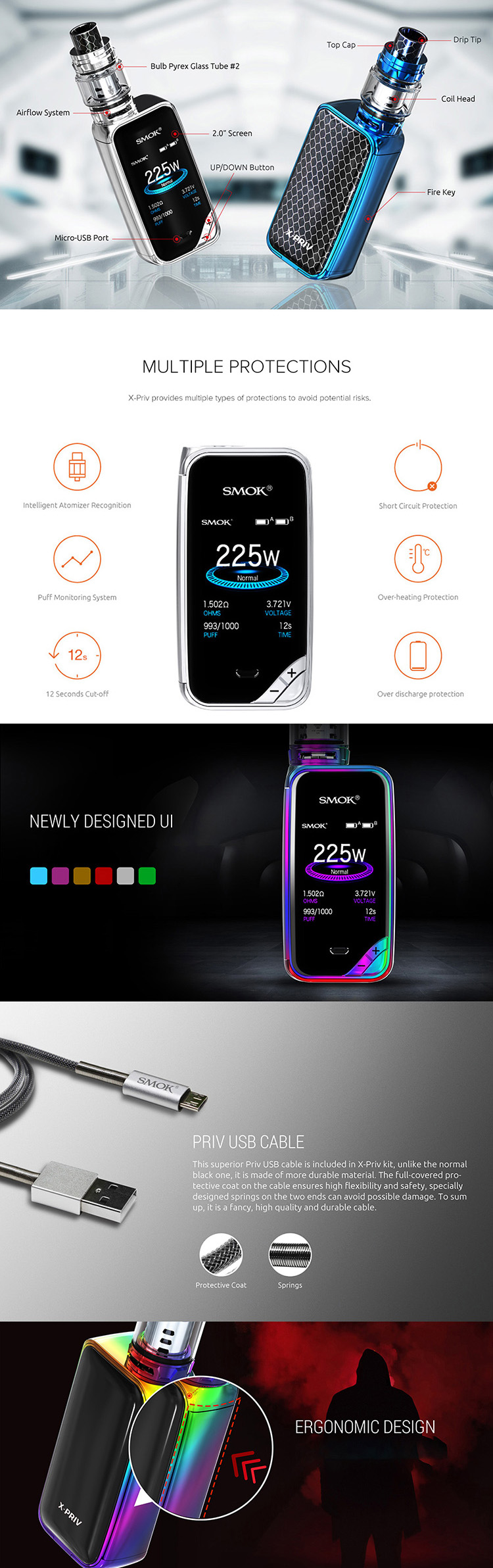 SMOK X-Priv Kit Feature SMOK X-Priv Kit Feature