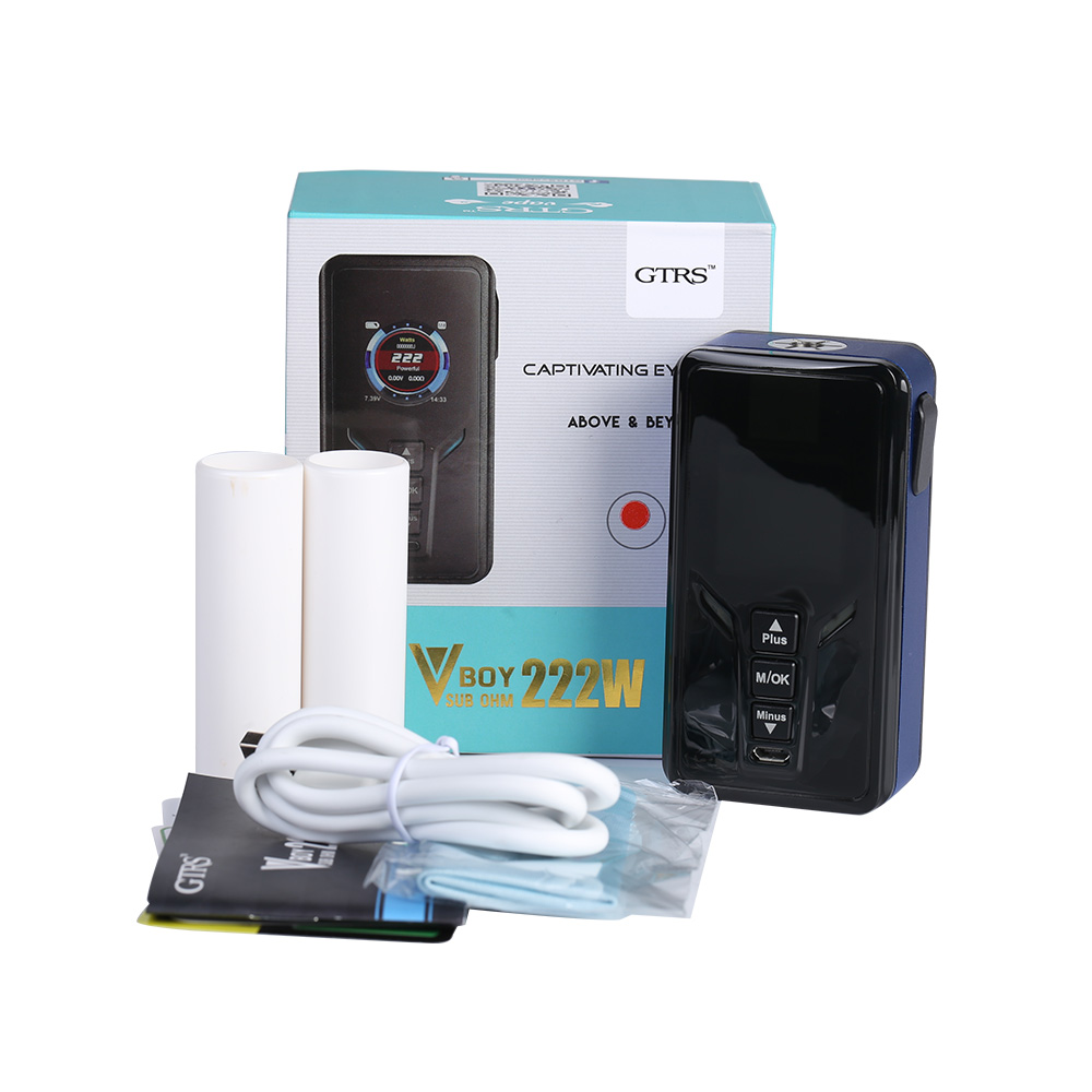 GTRS VBOY 222W 21700 Box Mod with YiHi SX520 Chipset