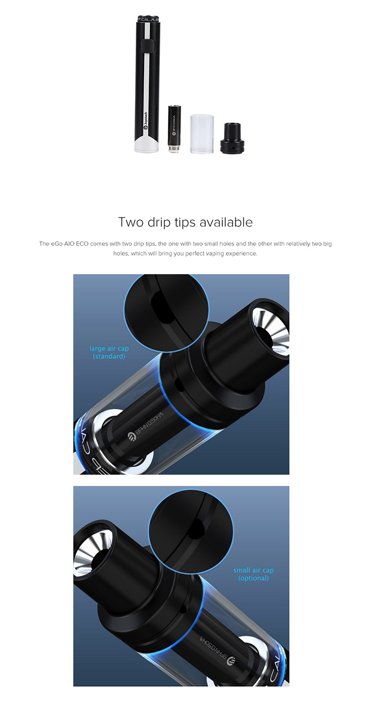 Joyetech EGO AIO ECO Quick Start Kit Feature Joyetech EGO AIO ECO Quick Start Kit Feature