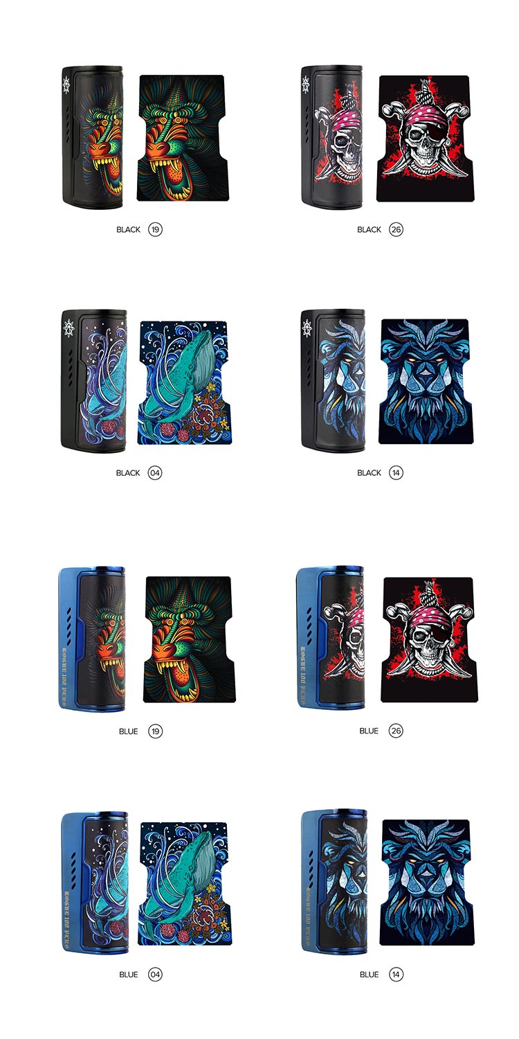 DOVPO ROGUE 100W Box Mod Color