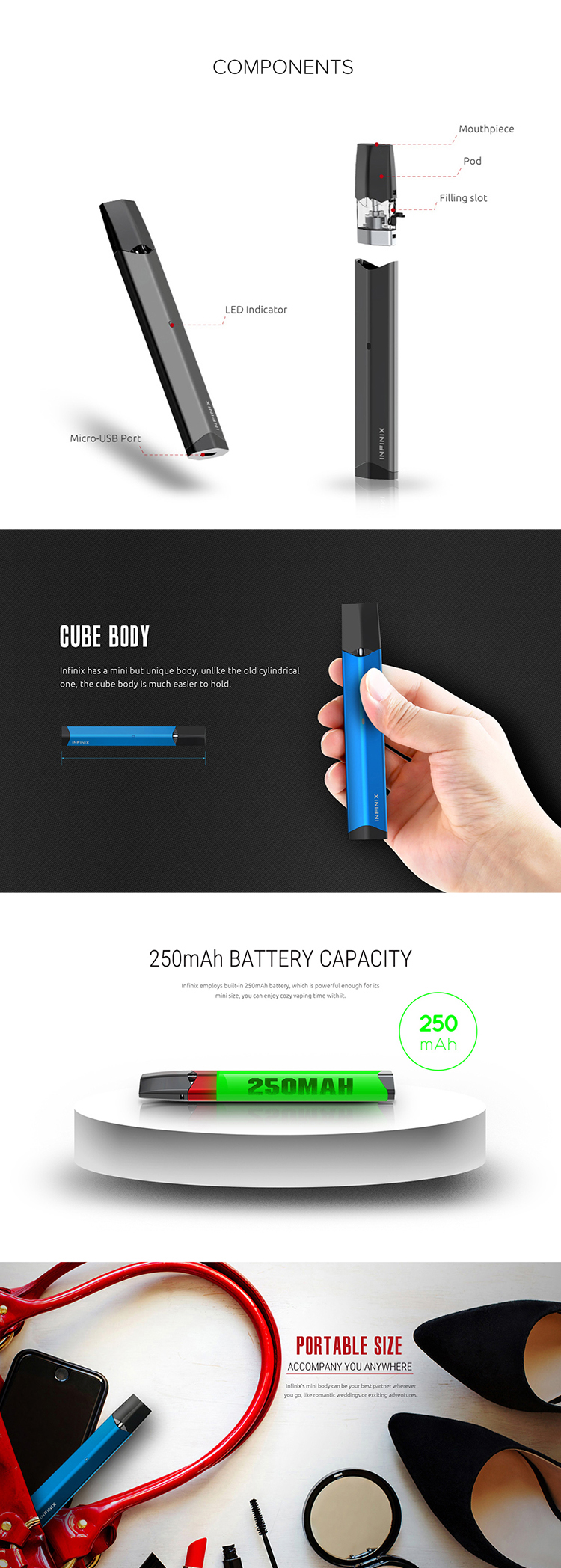 SMOK Infinix Kit Main Feature