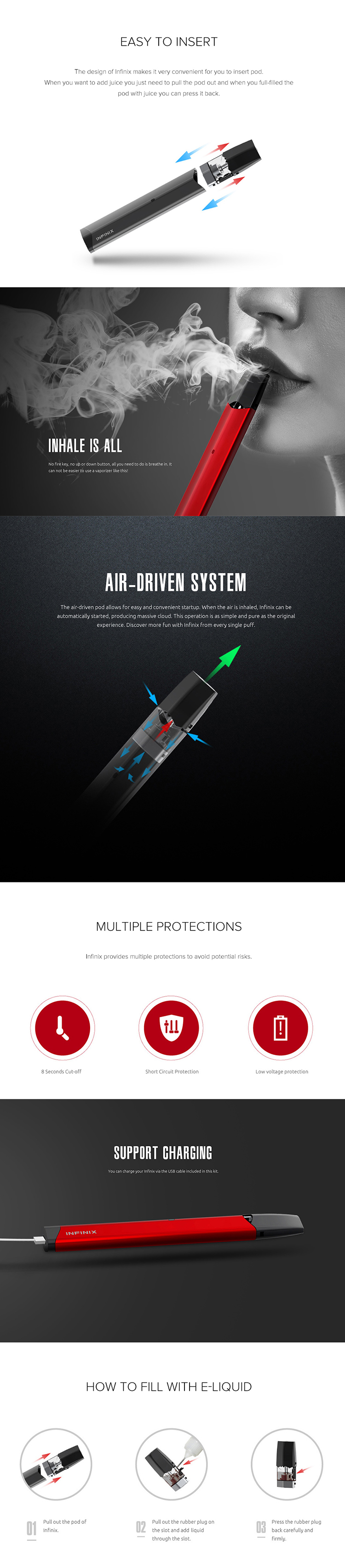 SMOK Infinix Kit Operation Guide