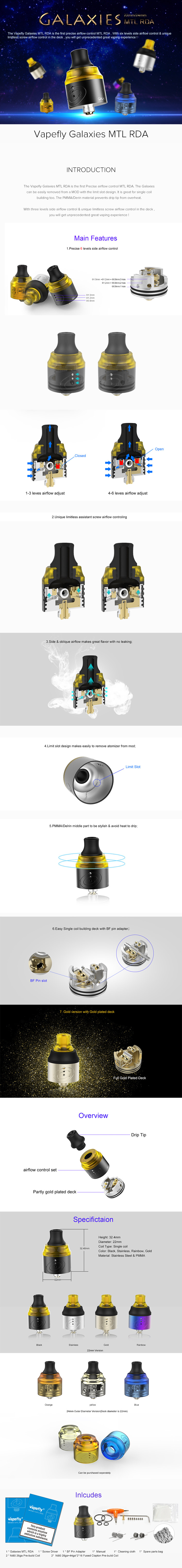 Vapefly Galaxies MTL RDA Elegomall Vapefly Galaxies MTL RDA Elegomall