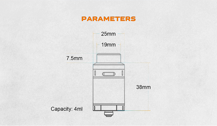 GeekVape Zeus RTA Parameter GeekVape Zeus RTA Parameter