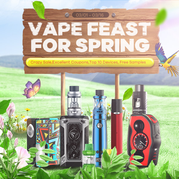  Spring Vape Sales & Deals 2018
