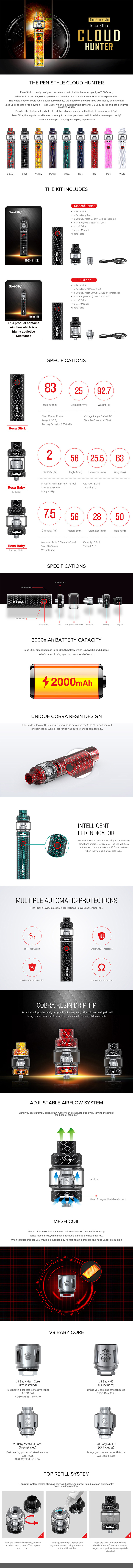 Smok Resa Stick Starter Kit