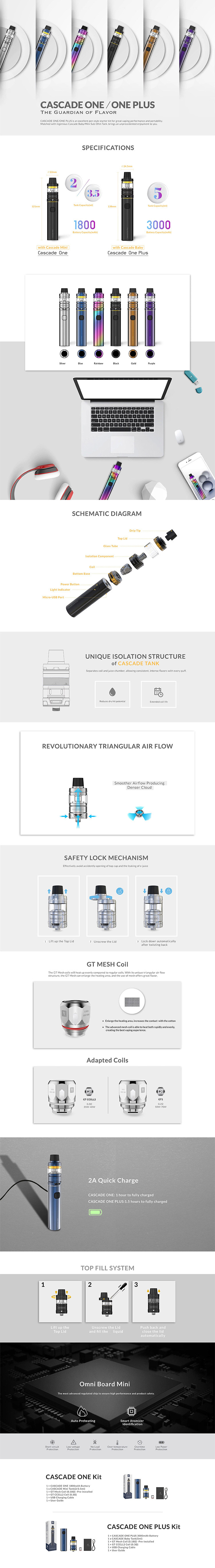 Vaporesso Cascade One Kit