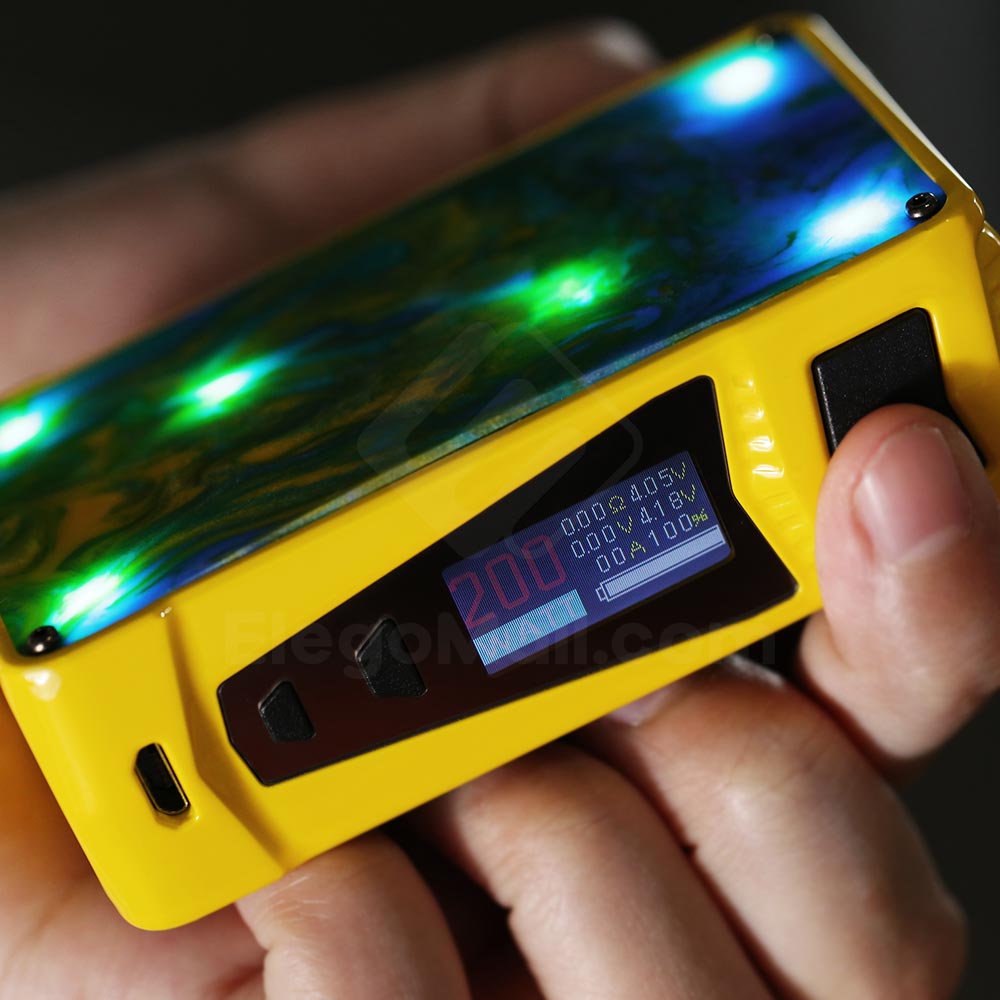 Sigelei Kaos Z ReZin 200W TC Box Mod