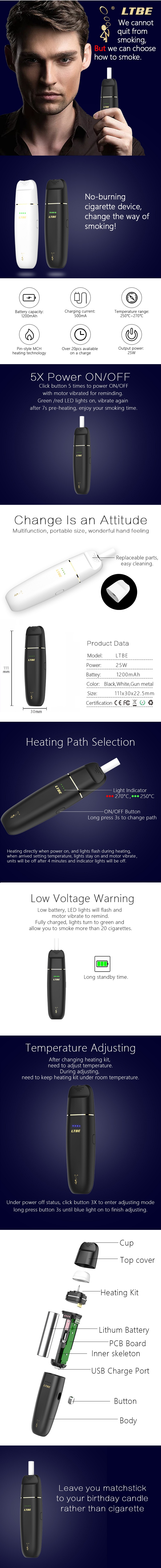 LTBE No-Burning Heating Kit LTBE No-Burning Heating Kit