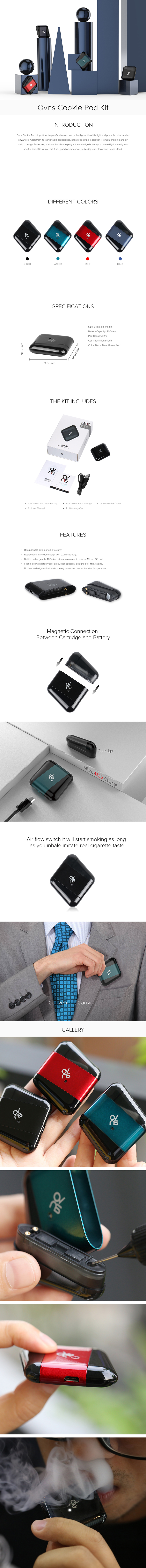 OVNS Cookie Ultra Portable System Kit OVNS Cookie Ultra Portable System Kit